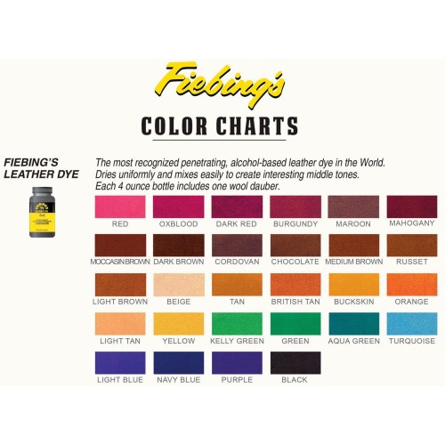 Fiebings Leather Dye (118ml.)
