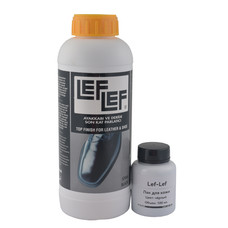 Финишный лак Lef-Lef (чёрный, 100мл)