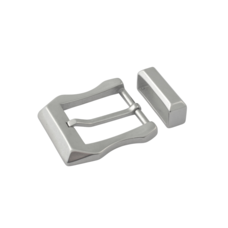 Пряжка SS-104Q 40мм со шлёвкой (нерж.)