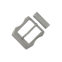 Buckle SS-104Q 40mm with loop (Stainless steel)