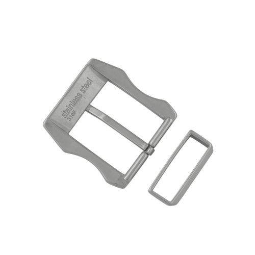 Buckle SS-104Q 40mm with loop (Stainless steel)