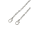 Chain with snap hooks Wuta 16 100cm (Chrome)