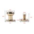 Colar button Wuta 5mm (Stainless)