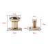 Colar button Wuta 8mm (Stainless)