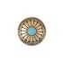 Concho Flower with stone
