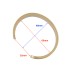 Bracelet blank 60x12mm (Gold)