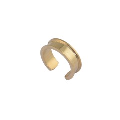 Ring blank 16.5x4.5mm (Gold)
