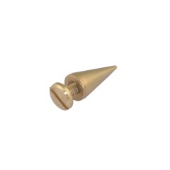 Decoration screw Spike 7x15mm (Brass)