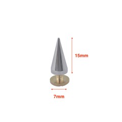 Decoration screw Spike 7x15mm (Nickel)