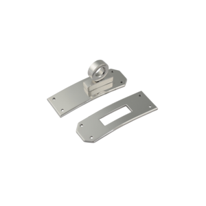 Замок поворотный Kelly для браслета 16мм (хром)