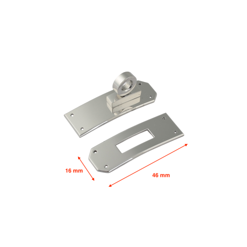 Swivel Bracelet Lock Kelly 16mm (Chrome)