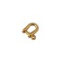 Shackle with screw pin G-24 (Brass, 6mm )
