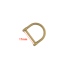 Shackle with screw pin Wuta-231 (17mm, Brass)