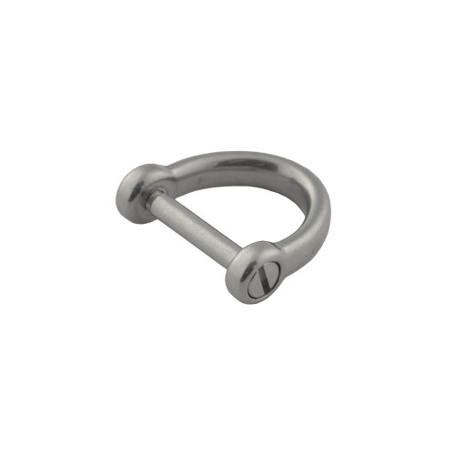 Shackle with screw pin Wuta-232 (13mm, Nickel)