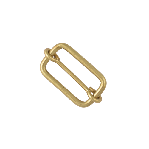 Double loop with slider BRC-001 38mm (Brass)