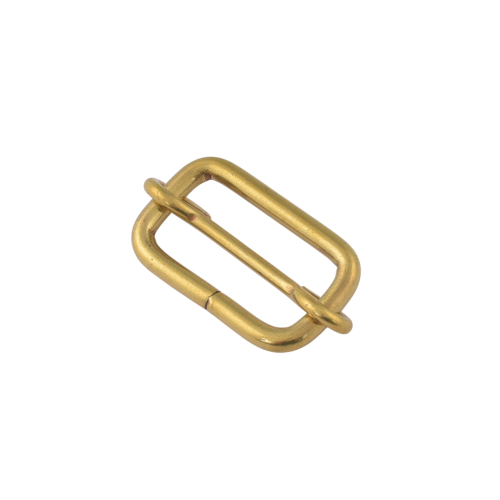 Double loop with slider BRC-002 32mm (Brass)