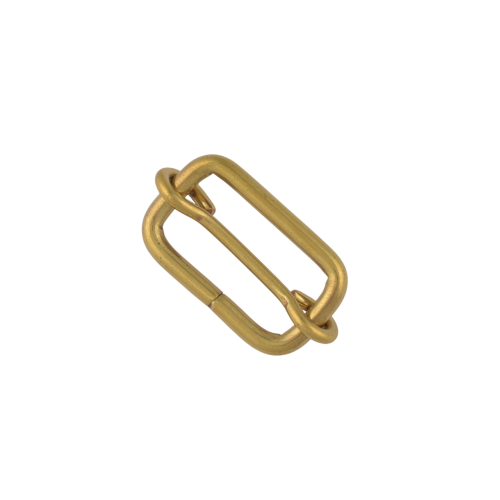 Double loop with slider BRC-002 32mm (Brass)