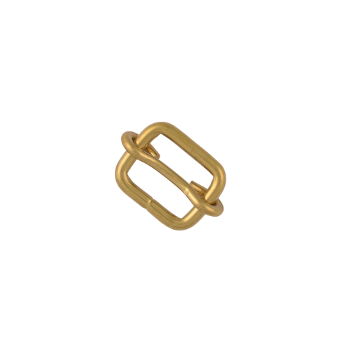 Double loop with slider BRC-004 20mm (Brass)