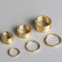 Brass Key ring 20mm