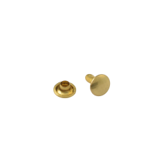 Double cap rivet Wuta 8mm (Brass, Brass)