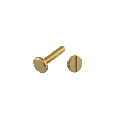 Chicago Screw Brass 20mm (flat)