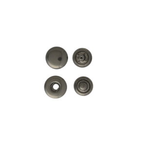 Кнопка Wuta Альфа №54 10мм (чёрн.никель, нерж)