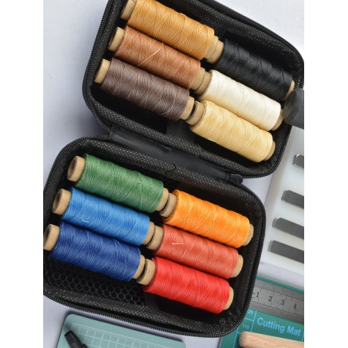 Beginner's Leatherworking kit "Useful Start" (20 items)