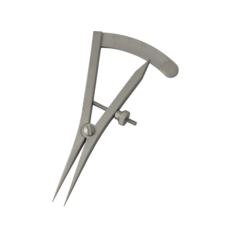 Разметочный циркуль со шкалой