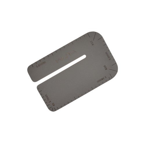 Wuta pricking irons ruler (Gray)