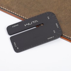 Wuta pricking irons ruler (Gray)