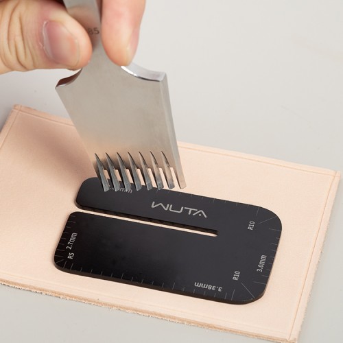 Wuta pricking irons ruler (Black)