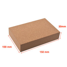 Блок пробковый 15x10см