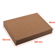 Блок пробковый 20x15см