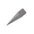 Diamond cone for straightening punches