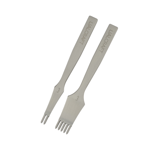 Diamond Pricking irons LC 3mm (2+5 prongs)