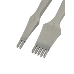 Diamond Pricking irons LC 3mm (2+5 prongs)