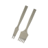 Diamond Pricking irons LC 5mm (2+5 prongs)