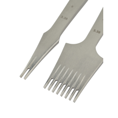 French pricking iron Wuta 3.38mm (2+8, Obverse)
