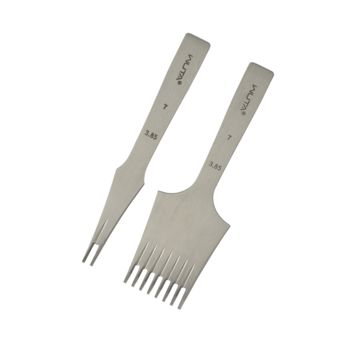 French pricking iron Wuta 3.85mm (2+8, Obverse)