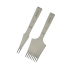 French pricking iron Wuta 3.85mm (2+8, Obverse)