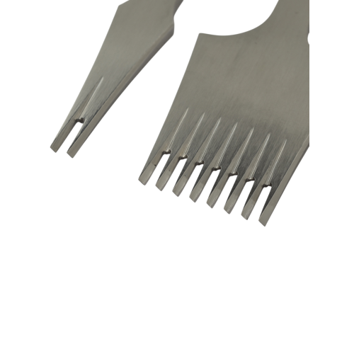 French pricking iron Wuta 3.85mm (2+8, Obverse)