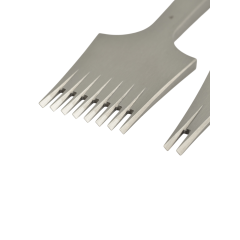 French pricking iron Wuta 4.0mm (2+8, Obverse)