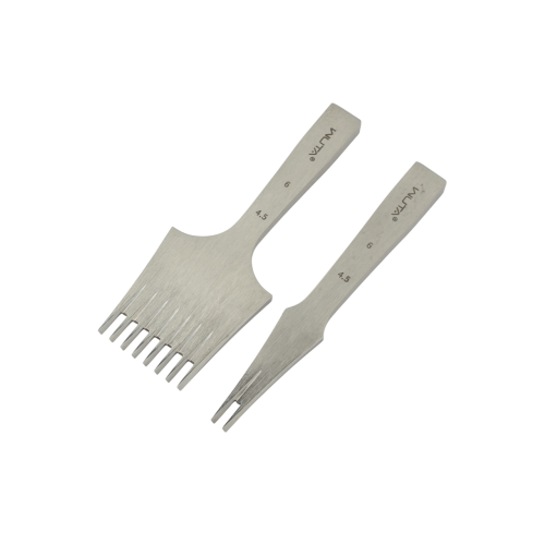 French pricking iron Wuta 4.5mm (2+8, Obverse)
