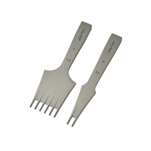 French pricking iron Wuta 5.4mm (2+6, Obverse)