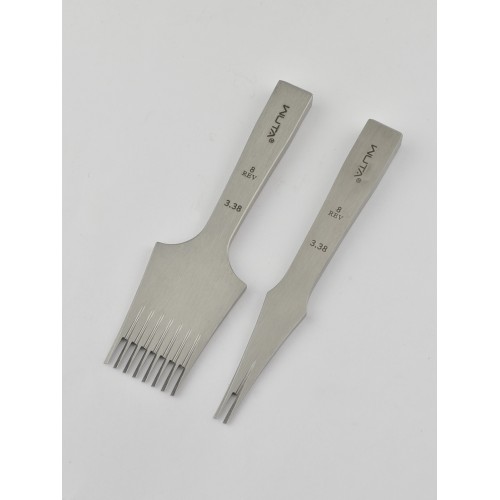 French pricking iron Wuta 3.38mm (2+8, Reverse)