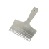 French pricking iron Wuta 3.85mm (20 teeth, Obverse)