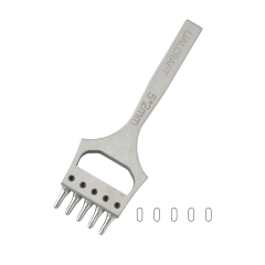 Oval punch LC 5x2mm (5 prongs)