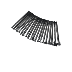 Stamps set for leather (20 pcs, Black)